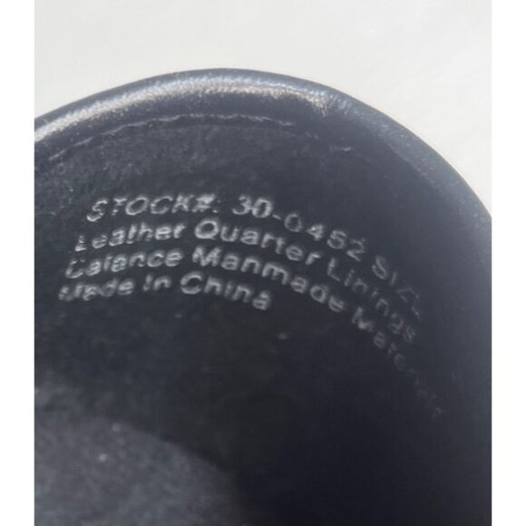 Easy Street Slip On Clogs Womens Size 10 Black Embossed Leather - Picture 8 of 10